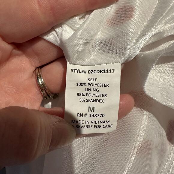 Sierra Sky Med NWT Floral Sleeveless Dress Cottage Mini Dress Micro Dress Flowy - Picture 4 of 9